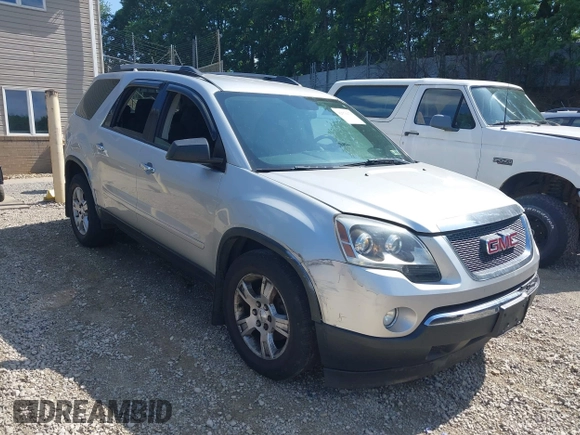 2012 GMC Acadia SLE with VIN 1GKKVPED1CJ179280, listed as a IAAI auction lot 42576170 with 176,422 mi miles and . Bid and sale history available at DreamBid. Image 1.