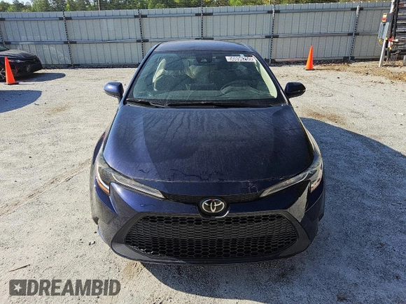 2021 Toyota Corolla LE with VIN JTDVPMAE9MJ122648, listed as a Copart auction lot 50896255 with 44,451 mi miles and Clean Title. Bid and sale history available at carsss.com. Image 5.