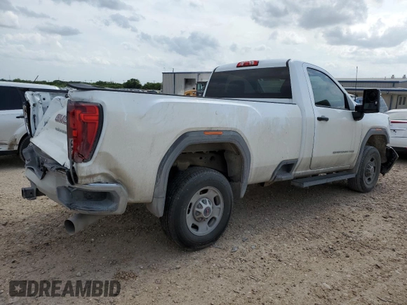 2024 GMC Sierra 1500 with VIN 1GT38LEY8RF170736, listed as a Copart auction lot 55106695 with 22,393 mi miles and Salvage Title. Bid and sale history available at DreamBid. Image 3.