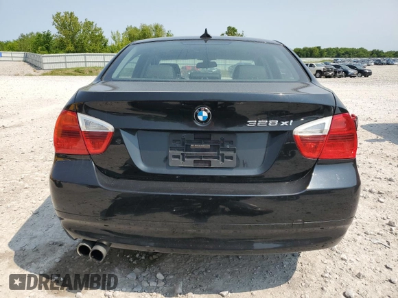 2008 BMW 3 Series 328xi with VIN WBAVC735X8KX91177, listed as a Copart auction lot 57224785 with 124,699 mi miles and Clean title. Bid and sale history available at DreamBid. Image 6.
