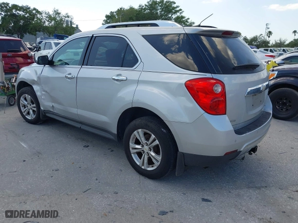 2013 Chevrolet Equinox LTZ with VIN 2GNFLGEK4D6135202, listed as a IAAI auction lot 41955428 with 137,283 mi miles. Bid and sale history available at carsss.com. Image 3.