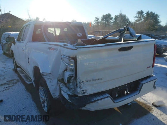 2019 Chevrolet Silverado 1500 with VIN 1GCVYEEDXKZ343887, listed as a IAAI auction lot 41319530 with 60,819 mi miles and . Bid and sale history available at DreamBid. Image 3.
