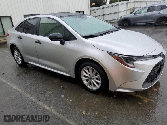 2020 Toyota Corolla LE with VIN JTDVPRAEXLJ074010, listed as a Copart auction lot 45148624 with 68,934 mi miles and Non Repairable. Bid and sale history available at carsss.com. Image 4.