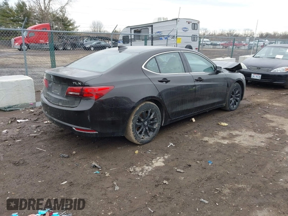 2015 Acura TLX with VIN 19UUB1F35FA022700, listed as a IAAI auction lot 41610750 with 157,500 mi miles. Bid and sale history available at carsss.com. Image 4.