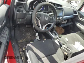 2016 Honda Fit EX with VIN JHMGK5H7XGX013605, listed as a Copart auction lot 53618305 with 46,273 mi miles and Salvage Title. Bid and sale history available at DreamBid. Image 8.