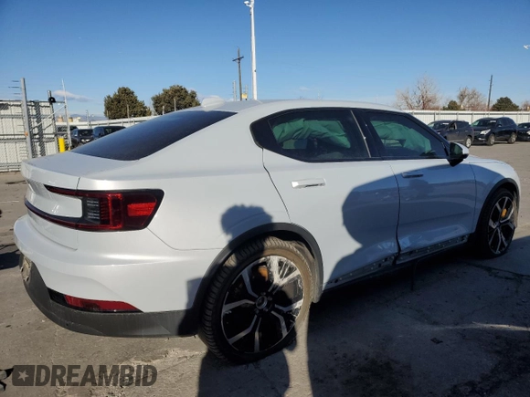 2023 Polestar 2 Performance with VIN YSMET3KA2PL127561, listed as a Copart auction lot 79302294 with 12,329 mi miles and Salvage Title. Bid and sale history available at DreamBid. Image 3.