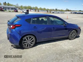 2024 Subaru Impreza Sport with VIN JF1GUAFC2R8230556, listed as a Copart auction lot 51766375 with 17,973 mi miles and Salvage Title. Bid and sale history available at carsss.com. Image 3.