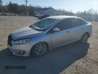 2016 Ford Focus SE with VIN 1FADP3F28GL395583, listed as a Copart auction lot 48523415 with 41,996 mi miles and Salvage Title. Bid and sale history available at DreamBid. Image 1.