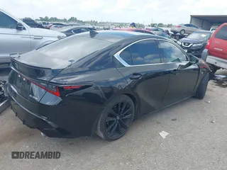 2023 Lexus IS 350 F Sport with VIN JTHGZ1B29P5063389, listed as a IAAI auction lot 42561231 with 10,285 mi miles and . Bid and sale history available at DreamBid. Image 4.