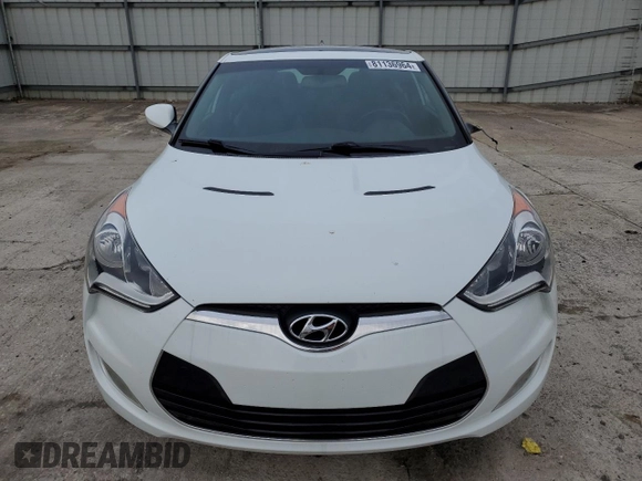 2014 Hyundai Veloster with VIN KMHTC6ADXEU184741, listed as a Copart auction lot 81136964 with 85,453 mi miles and Salvage Title. Bid and sale history available at carsss.com. Image 5.