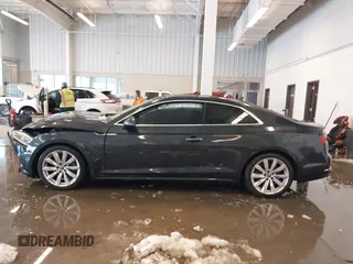 2018 Audi A5 Premium Plus with VIN WAUPNAF51JA073637, listed as a IAAI auction lot 41289291 with Not Provided miles and . Bid and sale history available at DreamBid. Image 14.
