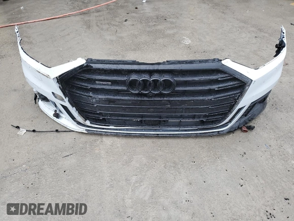2021 Audi A8 with VIN WAU8DAF87MN011853, listed as a Copart auction lot 47758395 with 63,217 mi miles and Salvage Title. Bid and sale history available at carsss.com. Image 14.