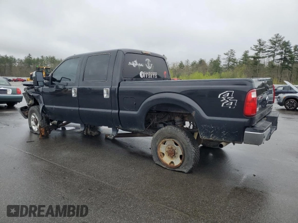 2013 Ford F-250 XL with VIN 1FT7W2B65DEB02123, listed as a Copart auction lot 55615915 with 151,892 mi miles and Salvage title. Bid and sale history available at DreamBid. Image 2.