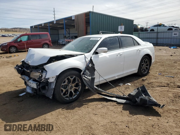 2015 Chrysler 300 with VIN 2C3CCAGG3FH908903, listed as a Copart auction lot 48809095 with 109,850 mi miles and Salvage Title. Bid and sale history available at carsss.com. Image 1.