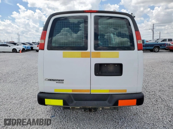 2015 Chevrolet Express Cargo with VIN 1GCWGFCF5F1248790, listed as a Copart auction lot 61902515 with 128,794 mi miles and Clean title. Bid and sale history available at DreamBid. Image 6.