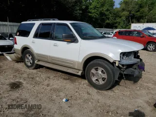 2005 Ford Expedition Eddie Bauer z VIN 1FMPU17525LA02246, wystawiony jako Copart lot #59372255 z przebiegiem 264 839 mil mil oraz Szkoda całkowita • Salvage title. Historia ofert i sprzedaży dostępna na DreamBid. Obrazek 4.