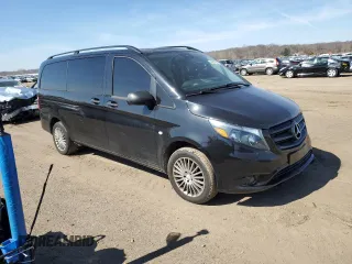 2017 Mercedes-Benz Metris Passenger with VIN WD4PG2EE2H3318020, listed as a Copart auction lot 43637963 with 91,956 mi miles and . Bid and sale history available at carsss.com. Image 4.