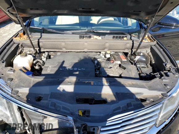 2017 Lincoln MKX Select with VIN 2LMPJ6KR1HBL47020, listed as a Copart auction lot 37538494 with 25,736 mi miles and Salvage Title. Bid and sale history available at carsss.com. Image 11.