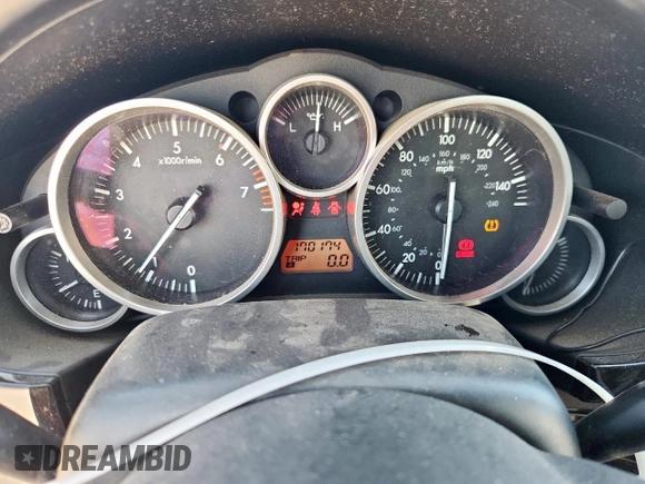2008 Mazda MX-5 Miata Touring with VIN JM1NC26F180148982, listed as a Copart auction lot 61229135 with 170,174 mi miles and Clean title. Bid and sale history available at DreamBid. Image 9.