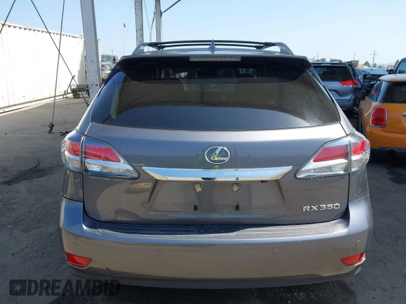 2015 Lexus RX 350 with VIN 2T2ZK1BA5FC154355, listed as a IAAI auction lot 42541384 with 95,733 mi miles and . Bid and sale history available at DreamBid. Image 17.