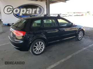 2013 Audi A3 Premium Plus with VIN WAUKJAFM0DA030456, listed as a Copart auction lot 60931685 with 107,250 mi miles and Salvage title. Bid and sale history available at DreamBid. Image 3.