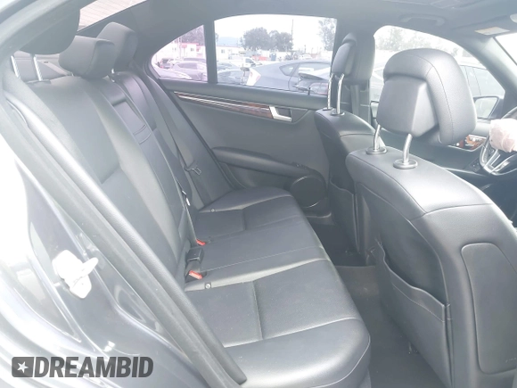 2013 Mercedes-Benz C 250 Sport with VIN WDDGF4HBXDR267535, listed as a IAAI auction lot 42036663 with 96,604 mi miles and . Bid and sale history available at carsss.com. Image 8.