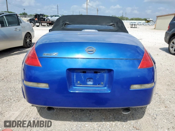 2006 Nissan 350Z Touring z VIN JN1AZ36A36M450869, wystawiony jako Copart lot #59898195 z przebiegiem 160 031 mil mil oraz Czysty tytuł • Clean title. Historia ofert i sprzedaży dostępna na DreamBid. Obrazek 6.