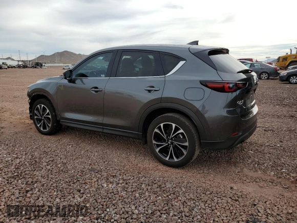 2022 Mazda CX-5 2.5 S Premium Package with VIN JM3KFBDM8N0590642, listed as a Copart auction lot 48996015 with 12,654 mi miles and Salvage Title. Bid and sale history available at carsss.com. Image 2.