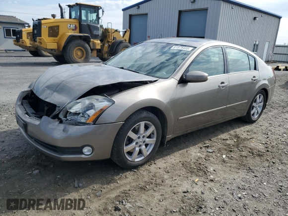 2006 Nissan Maxima SL with VIN 1N4BA41E36C845087, listed as a Copart auction lot 61875455 with 61,872 mi miles and Salvage title. Bid and sale history available at DreamBid. Image 1.
