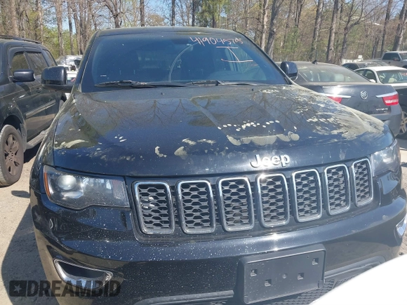 2017 Jeep Grand Cherokee Laredo with VIN 1C4RJFAG5HC793244, listed as a IAAI auction lot 41904575 with 299,722 mi miles. Bid and sale history available at carsss.com. Image 12.
