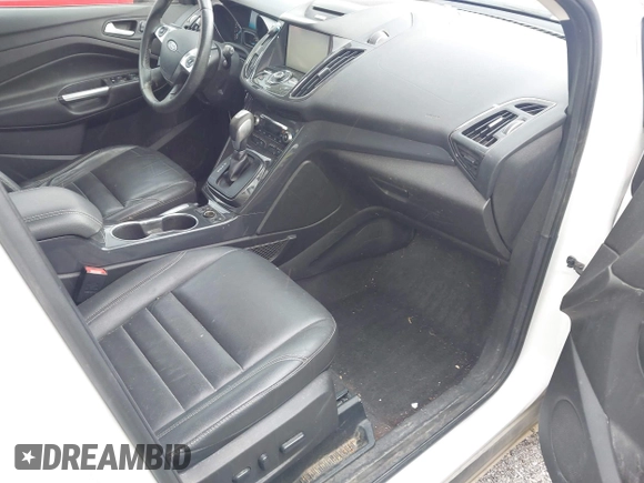 2015 Ford Escape Titanium with VIN 1FMCU0J99FUB92563, listed as a IAAI auction lot 42649556 with 183,199 mi miles and . Bid and sale history available at DreamBid. Image 5.