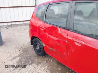 2007 Honda Fit with VIN JHMGD38407S052558, listed as a IAAI auction lot 41814768 with 163,024 mi miles. Bid and sale history available at carsss.com. Image 6.