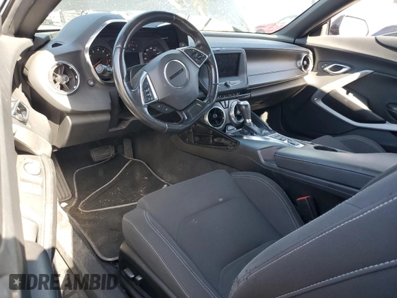 2022 Chevrolet Camaro 1LT with VIN 1G1FB1RX3N0106355, listed as a Copart auction lot 57302365 with 37,733 mi miles and Salvage title. Bid and sale history available at DreamBid. Image 8.