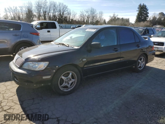 2002 Mitsubishi Lancer OZ-Rally z VIN JA3AJ86E92U027551, wystawiony jako Copart lot #45020575 z przebiegiem 214 575 mil mil oraz Szkoda całkowita • Salvage title. Historia ofert i sprzedaży dostępna na DreamBid. Obrazek 1.
