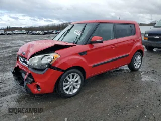 2012 Kia Soul + with VIN KNDJT2A6XC7464161, listed as a Copart auction lot 49584255 with 81,051 mi miles and Clean Title. Bid and sale history available at carsss.com. Image 1.