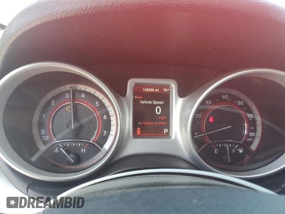 2017 Dodge Journey SXT with VIN 3C4PDCBB2HT562855, listed as a Copart auction lot 52499355 with 140,230 mi miles and Clean Title. Bid and sale history available at DreamBid. Image 9.