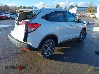 2021 Honda HR-V EX with VIN 3CZRU6H58MM751410, listed as a IAAI auction lot 41178923 with 20,258 mi miles. Bid and sale history available at carsss.com. Image 4.