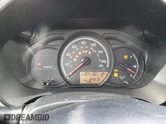 2015 Toyota Yaris L with VIN VNKKTUD30FA031562, listed as a Copart auction lot 48638165 with 84,919 mi miles and Clean Title. Bid and sale history available at DreamBid. Image 9.