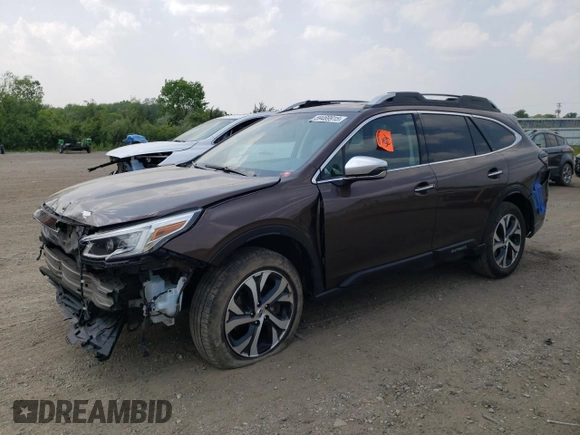 2020 Subaru Outback Touring with VIN 4S4BTAPC2L3193742, listed as a Copart auction lot 59469915 with 41,963 mi miles and Salvage title. Bid and sale history available at DreamBid. Image 1.
