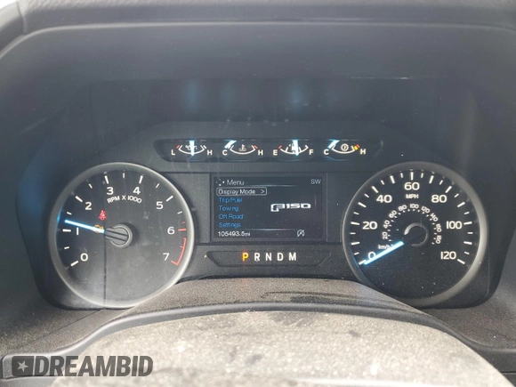 2019 Ford F-150 XL z VIN 1FTEW1EP2KFA58384, wystawiony jako Copart lot #56124665 z przebiegiem 105 493 mil mil oraz Szkoda całkowita • Salvage title. Historia ofert i sprzedaży dostępna na DreamBid. Obrazek 9.