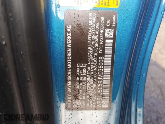 2018 BMW M2 z VIN WBS1J5C59JVD36008, wystawiony jako Copart lot #87876685 z przebiegiem 24 255 mil mil oraz Szkoda całkowita • Salvage title. Historia ofert i sprzedaży dostępna na DreamBid. Obrazek 12.