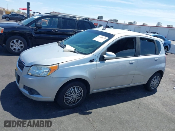 2009 Chevrolet Aveo 1LT with VIN KL1TD66E29B620770, listed as a IAAI auction lot 42061930 with 122,087 mi miles and . Bid and sale history available at DreamBid. Image 13.
