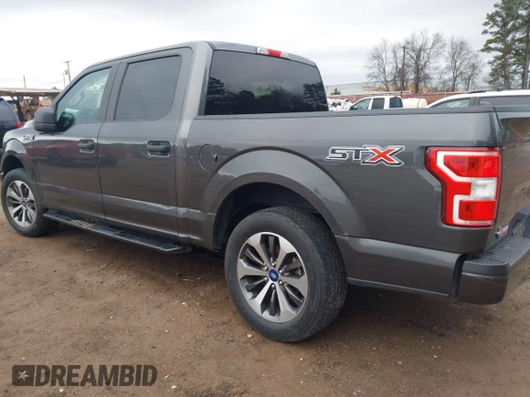2020 Ford F-150 XL with VIN 1FTEW1C47LKD55183, listed as a IAAI auction lot 41689782 with 67,715 mi miles. Bid and sale history available at carsss.com. Image 3.