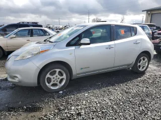 2011 Nissan LEAF SL-e with VIN JN1AZ0CP1BT007191, listed as a Copart auction lot 47877665 with 66,057 mi miles and Clean Title. Bid and sale history available at carsss.com. Image 1.