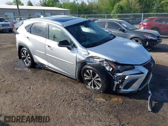 2019 Lexus NX 300 with VIN JTJBARBZ6K2196746, listed as a IAAI auction lot 42093923 with 51,069 mi miles and . Bid and sale history available at DreamBid. Image 1.