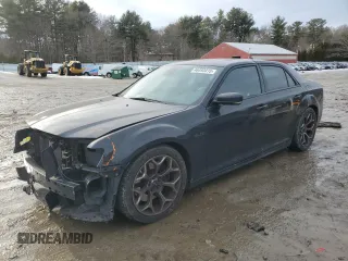 2015 Chrysler 300 with VIN 2C3CCABT1FH793447, listed as a Copart auction lot 46493415 with 95,311 mi miles and Salvage Title. Bid and sale history available at carsss.com. Image 1.