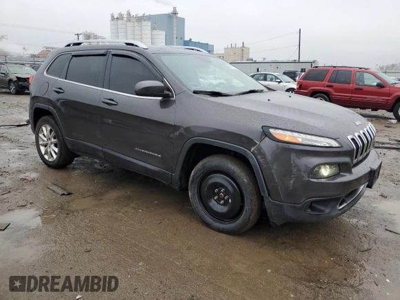 2017 Jeep Cherokee Limited с VIN 1C4PJMDB7HW636115, выставлен на аукционе Copart как лот 43131305 с пробегом 117 236 миль миль и Списание • Salvage title. История ставок и продаж доступна на DreamBid. Изображение 4.