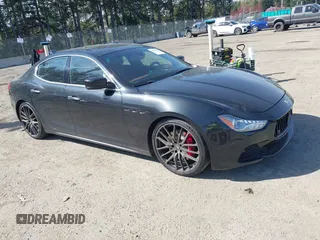 2015 Maserati Ghibli S Q4 z VIN ZAM57RTA3F1144232, wystawiony jako IAAI lot #41938231 z przebiegiem 74 888 mil mil oraz . Historia ofert i sprzedaży dostępna na DreamBid. Obrazek 1.