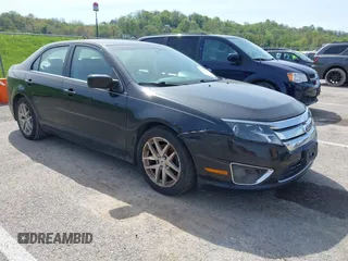 2010 Ford Fusion SEL with VIN 3FAHP0JA9AR421938, listed as a IAAI auction lot 42086265 with 158,388 mi miles. Bid and sale history available at carsss.com. Image 1.