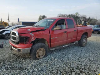 2004 Dodge Ram 2500 SLT with VIN 3D7KU28C54G241776, listed as a Copart auction lot 51004235 with 245,102 mi miles and Salvage Title. Bid and sale history available at carsss.com. Image 1.